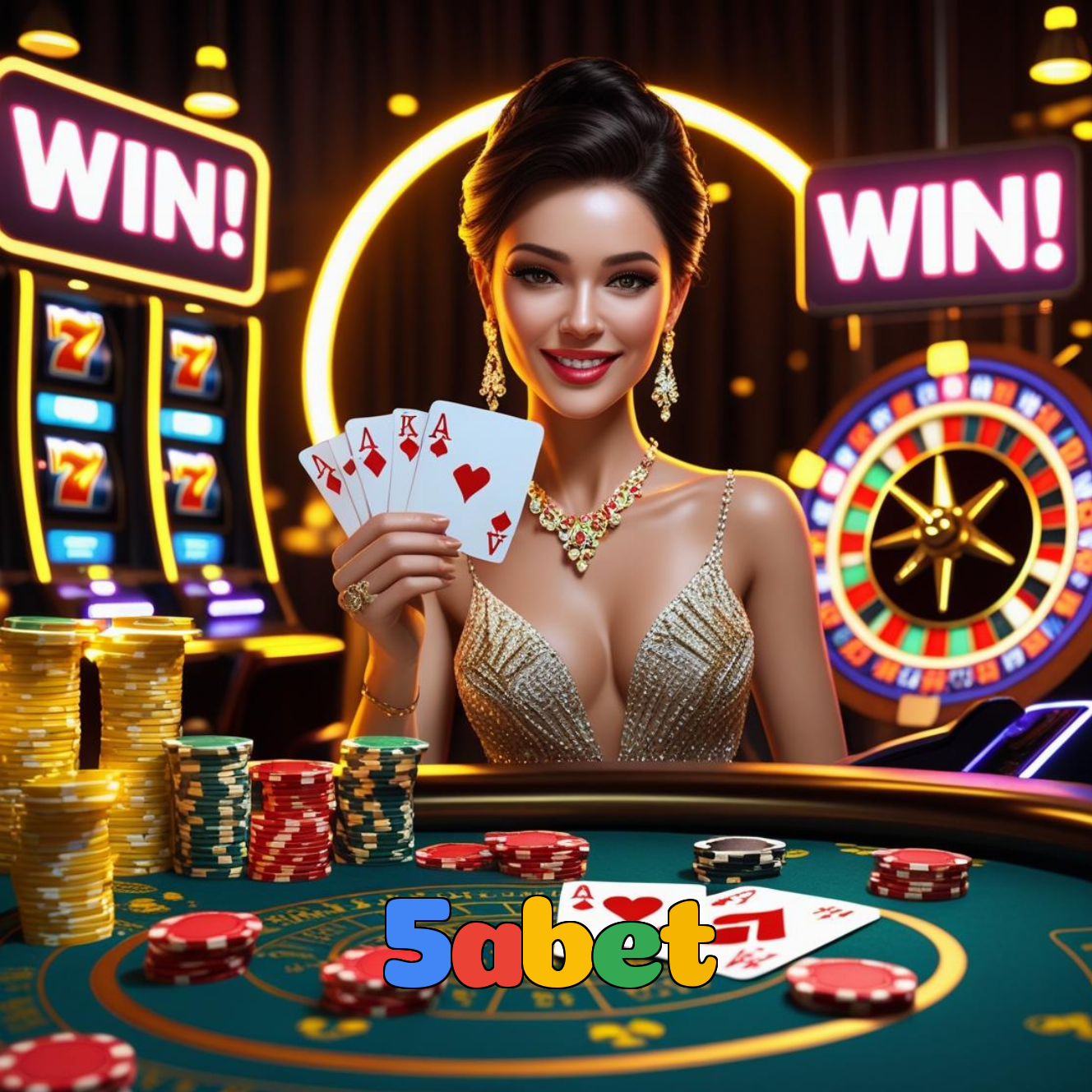5abet：Jogue no nosso cassino e prove sua habilidade nas cartas de poker!